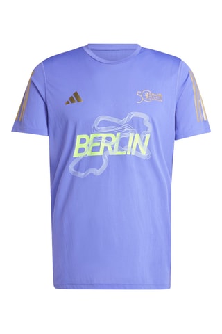 T-shirt de running BMW Berlin Marathon 2024 - Violet