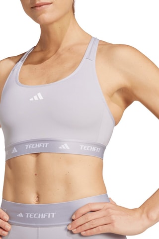 Brassière d’entraînement push-up Techfit - Gris