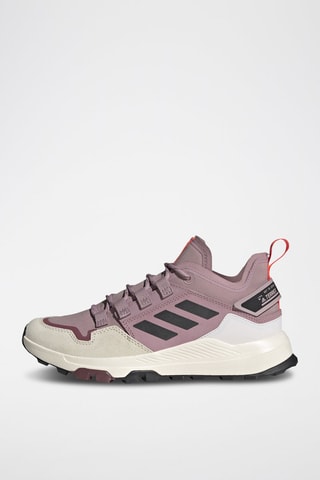 Chaussures montantes randonnée en cuir Terrex Hikster Low - Mauve