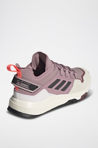 Chaussures montantes randonnée en cuir Terrex Hikster Low - Mauve