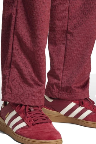 Pantalon de survêtement en velours Monogram - Bordeaux