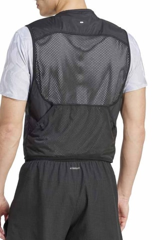 Veste sans manches de running Ultimate - Noir