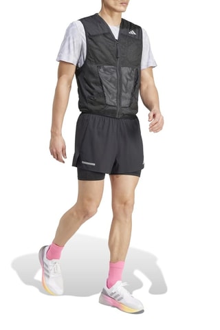 Veste sans manches de running Ultimate - Noir