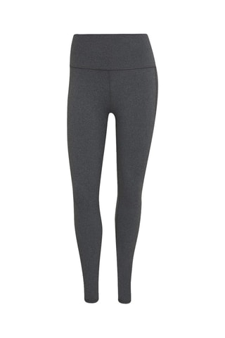 Legging d'entraînement de yoga 7/8 taille haute Studio - Gris foncé chiné