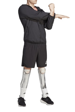 Veste de running à capuche Run It - Noir