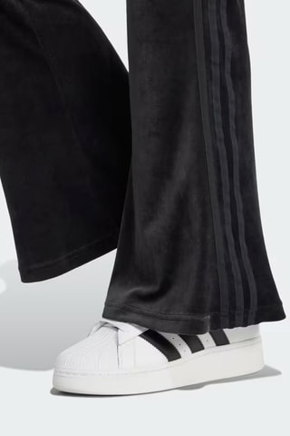 Pantalon flare en velours taille haute Velvet - Noir