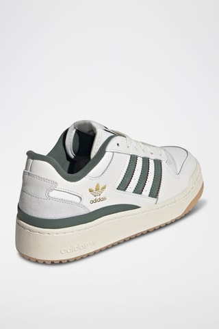 Sneakers en cuir Forum Bold Stripes - Blanc, vert et beige