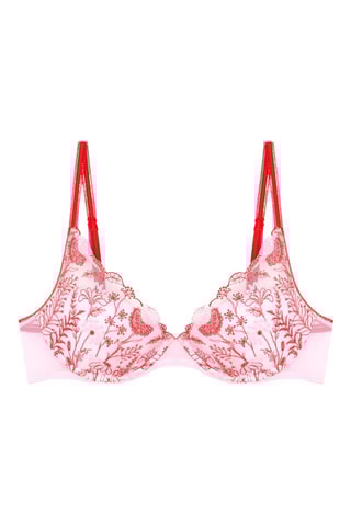 Sujetador con relleno Chloe - Rojo