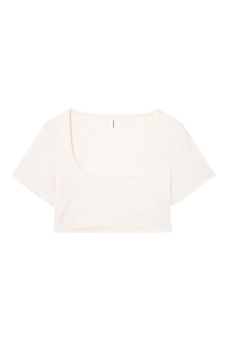 Crop top Isabella - Blanco