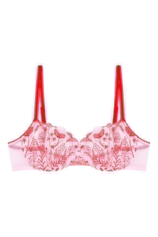 Sujetador Chloe - Rosa y rojo