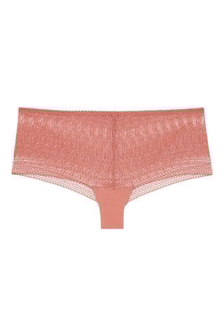 Shorty de encaje Leila - Rosa