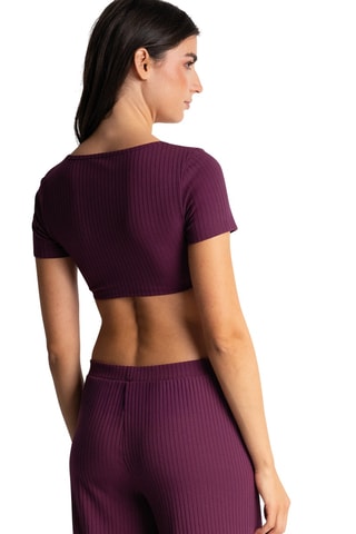 Crop top Isabella - Violeta