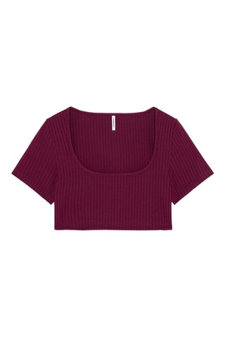 Crop top Isabella - Violeta