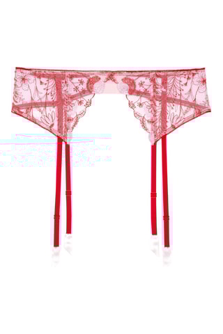 Liguero Chloe - Rosa y rojo