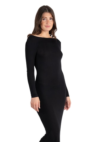Vestido de tubo Andrea - Negro