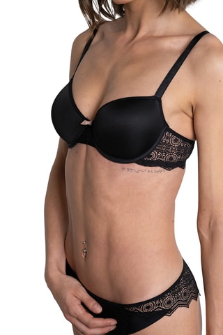 Sujetador con relleno Georgia - Negro