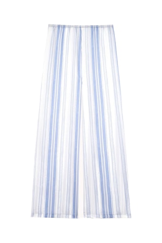 Pantalón de pijama Chloe - Blanco y azul