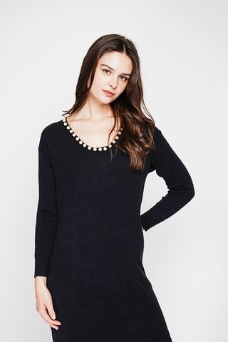 Robe pull  - Noir
