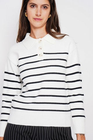 Pull oversize  - Blanc
