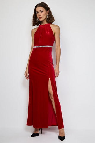 Robe longue  - Rouge