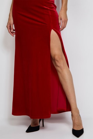 Robe longue  - Rouge