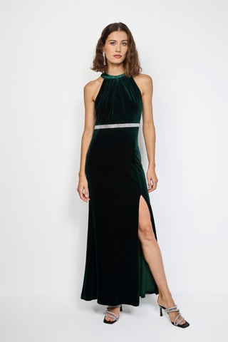 Robe longue  - Vert