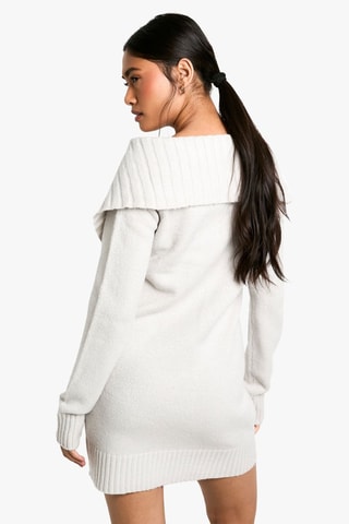 Trui-jurk Oversized - Grijs