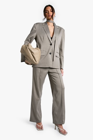 Broek Straight - Taupe