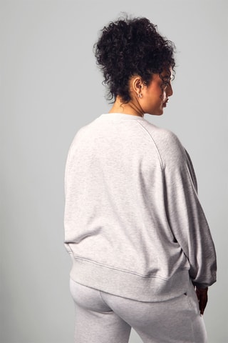 Sweater - Gemêleerd Lichtgrijs