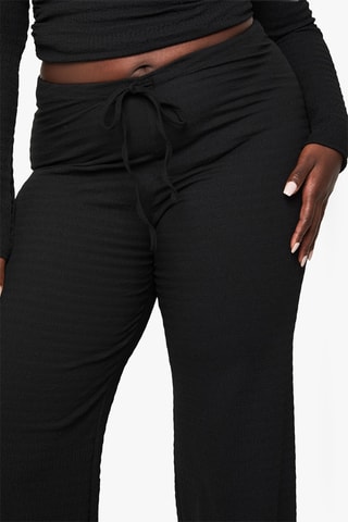 Broek Wide Legs - Zwart