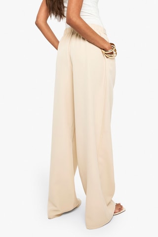 Broek Wide Legs - Beige