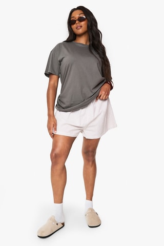 Oversized T-shirt - Antraciet