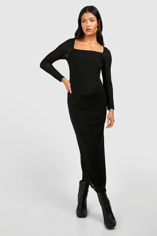 Zwangerschapsjurk - Zwart