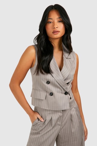 Mouwloos Jasje - Donkergrijs