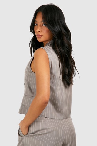 Mouwloos Jasje - Donkergrijs