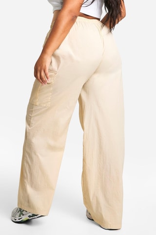 Broek Hoge Taille - Beige