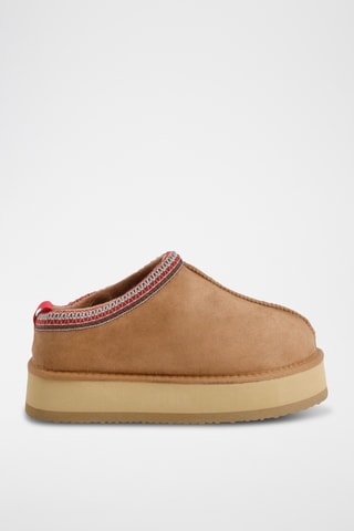 Platform Low boots - Camel