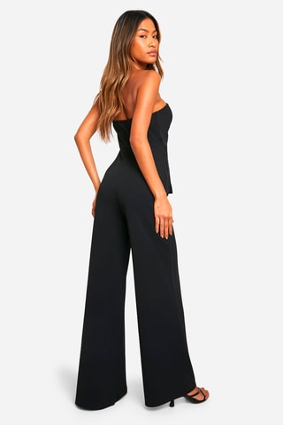 Strapless Jumpsuit - Zwart