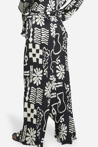 Broek Wide Legs - Zwart