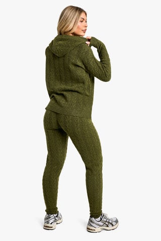 Vest met Capuchon - Donkergroen