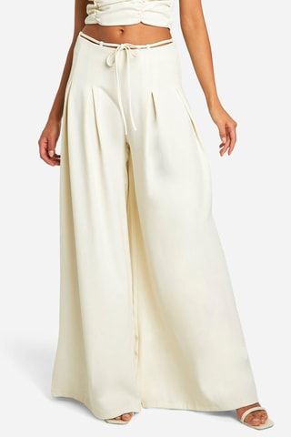 Broek Wide Legs - Ecru