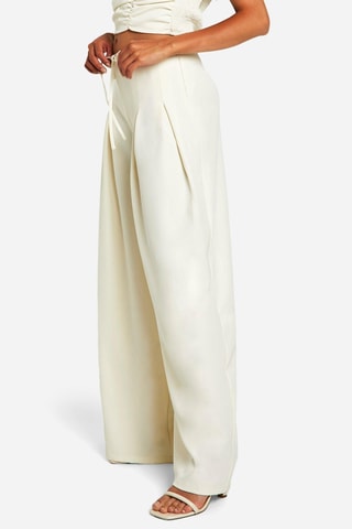 Broek Wide Legs - Ecru