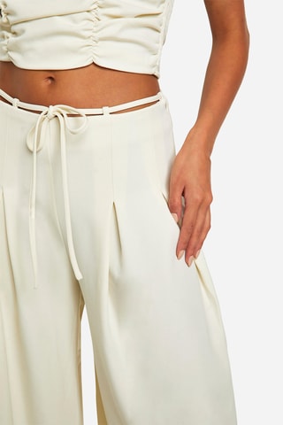 Broek Wide Legs - Ecru