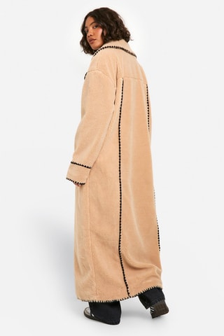 Jas - Beige en Zwart