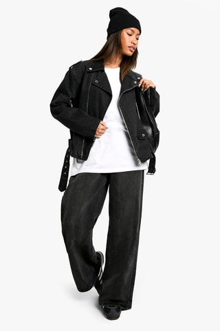 Spijkerjasje - Zwart