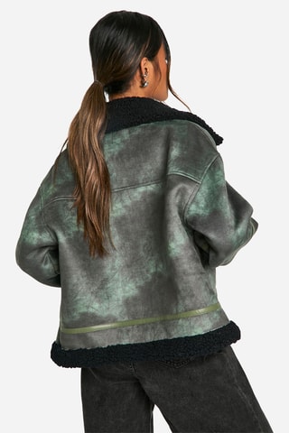 Jasje Tie and Dye - Smaragdgroen en Antraciet