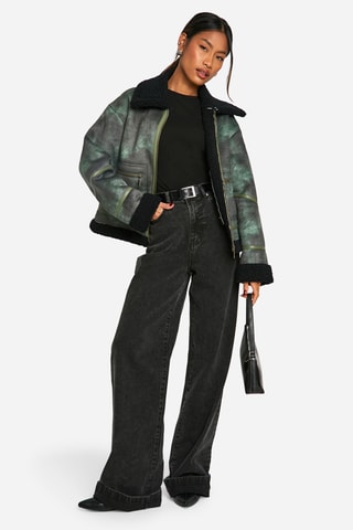 Jasje Tie and Dye - Smaragdgroen en Antraciet