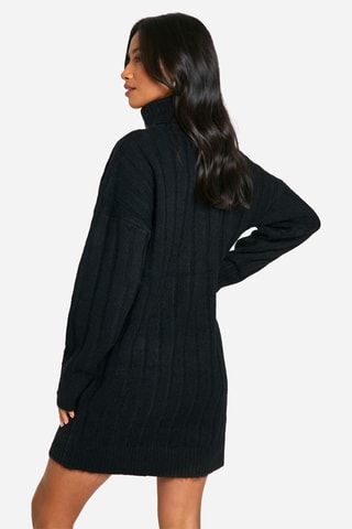 Trui-jurk - Zwart