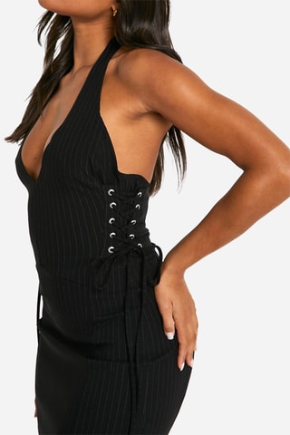 Nauwaansluitende Jurk - Zwart