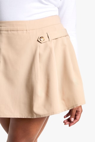 Plissérok - Beige